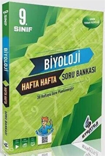 Strateji Yay. 9.Sınıf Hafta Hafta Biyoloji Soru Ba