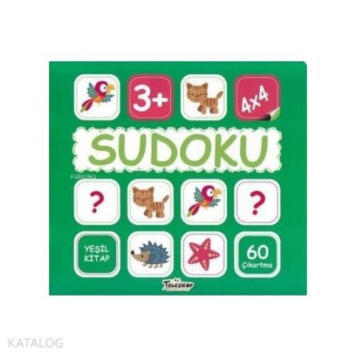 Sudoku 4x4 - Yeşil Kitap | Kolektif | Teleskop Yayınları