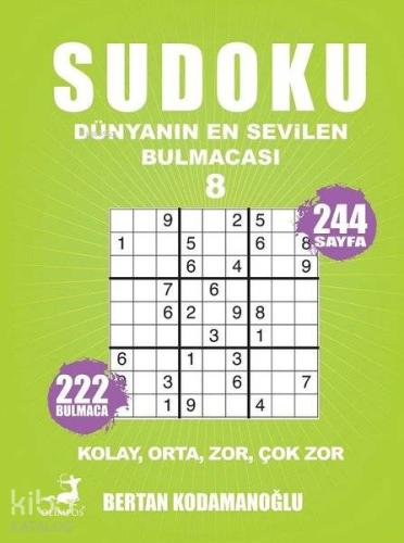 Sudoku 8; Dünyanın En Sevilen Bulmacası