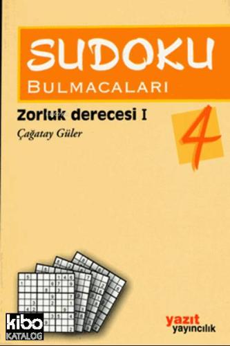 Sudoku Bulmacaları 4 | Çağatay Güler | Yazıt Yayınları