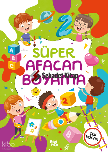 Süper Afacan Boyama Kitabı | Kolektif | Bilgipark Yayınları