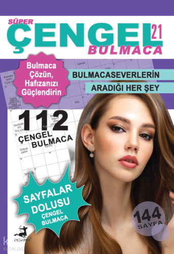 Süper Çengel Bulmaca 21 | Ahmet Ayyıldız | Olimpos Yayınları