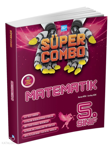 Süper Combo Matematik 5. Sınıf Soru Kitabı | Kolektif | Karaca Eğitim 