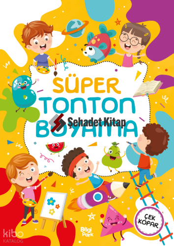 Süper Tonton Boyama Kitabı | Kolektif | Bilgipark Yayınları