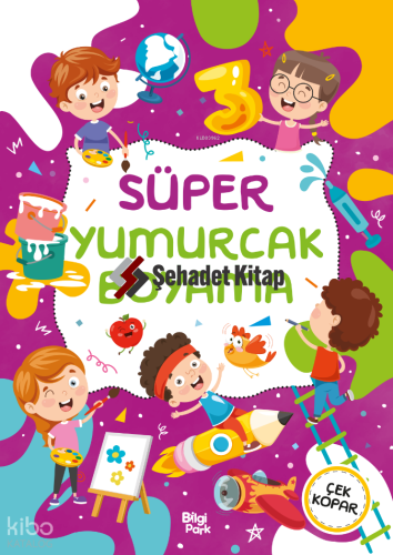 Süper Yumurcak Boyama Kitabı | Kolektif | Bilgipark Yayınları