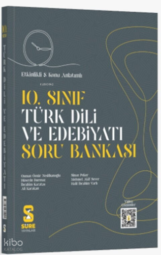 Süre Yayınları 10. Sınıf Türk Dili ve Edebiyatı Soru Bankası