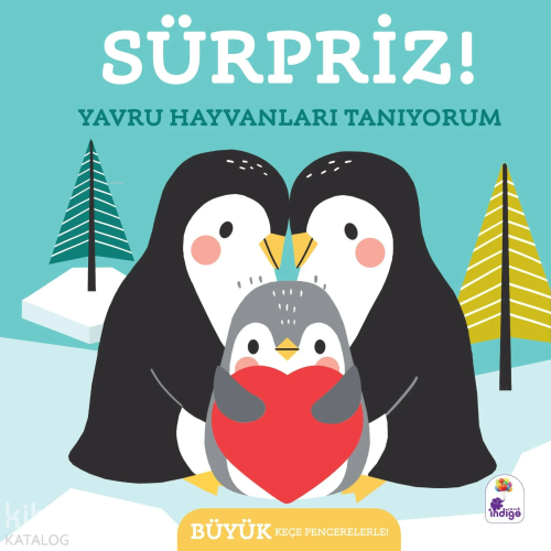 Sürpriz! - Yavru Hayvanları Tanıyorum (Ciltli) | Kolektif | İndigo Kit