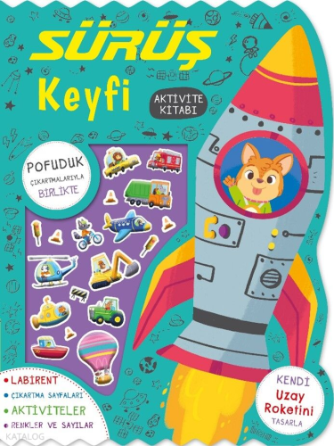 Sürüş Keyfi;Çıkartmalı Aktivite Kitabı | Kolektif | İndigo Kitap