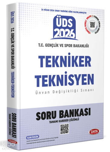 T.C. Gençlik ve Spor Bakanlığı Tekniker - Teknisyen ÜDS Konu Anlatımlı