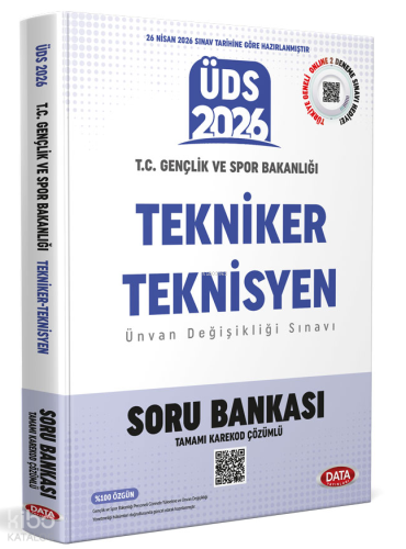 T.C. Gençlik ve Spor Bakanlığı Tekniker Teknisyen ÜDS Soru Bankası