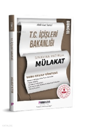T.C. İçişleri Bakanlığı Mülakat | Kolektif | Paragon Yayınları