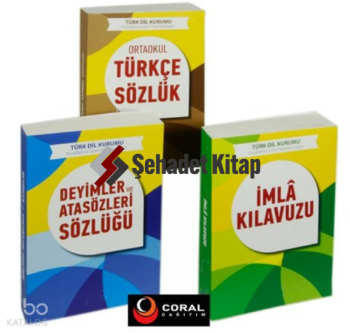 T.D.K. Uyumlu Ortaokul Sözlük Seti (3 Kitap)