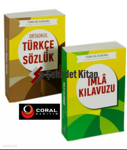T.D.K. Uyumlu Ortaokul Türkçe Sözlük ve İmla Klavuzu (2 Kitap Set)
