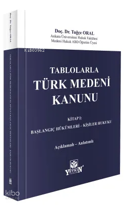 Tablolarla Türk Medeni Kanunu Kitap I; Başlangıç Hükümleri – Kişiler H