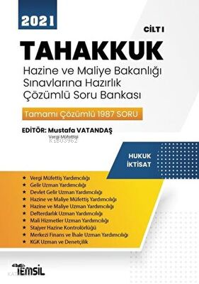 Tahakkuk Hazine ve Maliye Bakanlığı Sınavlarına Hazırlık Cilt I
