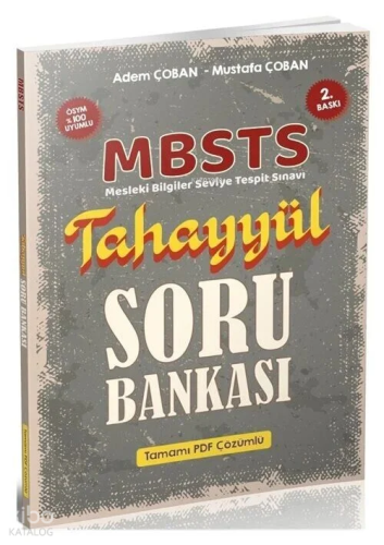 Tahayyül MBSTS Soru Bankası