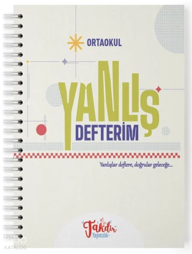 Takdir Ortaokul Yanlış Defterim