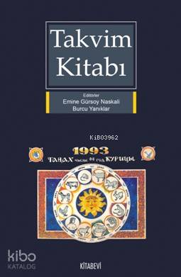 Takvim Kitabı | Burcu Yanıklar | Kitabevi Yayınları