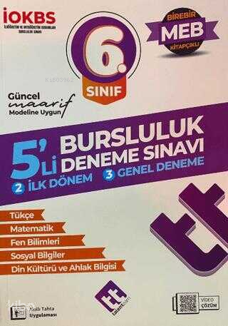 Talentteam 6. Sınıf İOKBS 5'li Bursluluk Deneme Sınavı