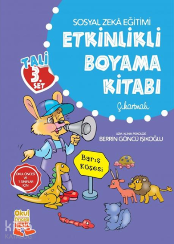 Tali 3. Set - Etkinlikli Boyama Kitabı;Çıkartmalı