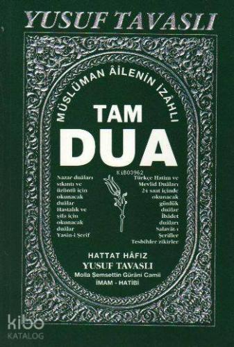 Tam Dua Kitabı (B04)