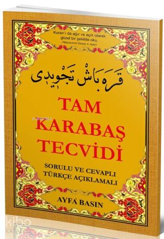 Tam Karabaş Tecvidi (Ayfa-046, Türkçeli); Sorulu - Cevaplı Türkçe Açıklamalı