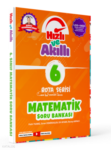 Tammat Hızlı ve Akıllı 6. Sınıf Matematik Soru Bankası | Kolektif | Ta