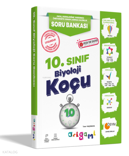 Tammat Origami 10. Sınıf Biyoloji Soru Bankası | Kolektif | Tammat Yay