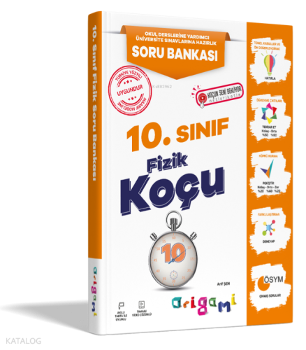 Tammat Origami 10. Sınıf Fizik Soru Bankası | Kolektif | Tammat Yayınc