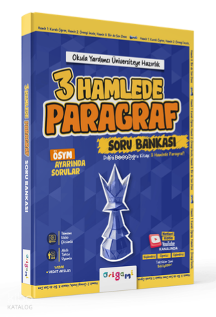 Tammat Origami 3 Hamlede Paragraf Soru Bankası | Kolektif | Tammat Yay
