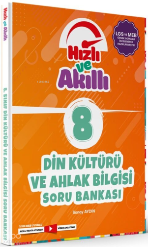Tammat Yayıncılık 8. Sınıf LGS Din Kültürü ve Ahlak Bilgisi Hızlı ve Akıllı Soru Bankası