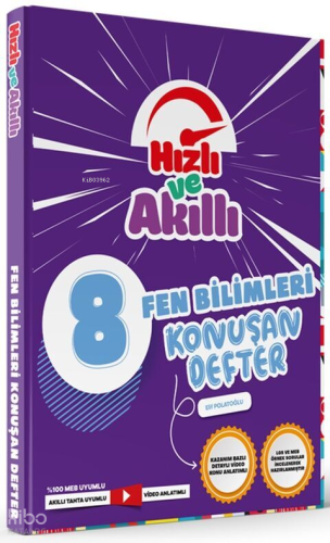 Tammat Yayıncılık 8. Sınıf LGS Fen Bilimleri Hızlı ve Akıllı Defter Ko