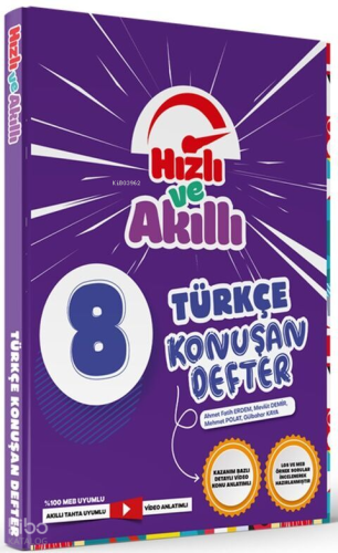 Tammat Yayıncılık 8. Sınıf LGS Türkçe Hızlı ve Akıllı Defter Konuştura