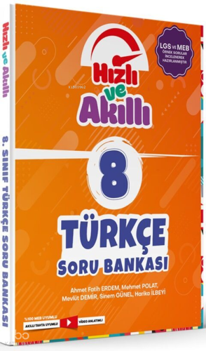 Tammat Yayıncılık 8. Sınıf LGS Türkçe Hızlı ve Akıllı Soru Bankası | K