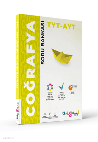 Tammat Yayıncılık Origami TYT-AYT Coğrafya Soru Bankası