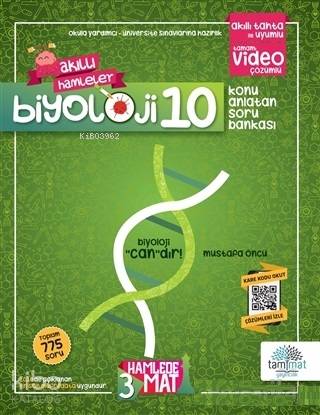 Tammat Yayınları 10. Sınıf Biyoloji Konu Anlatan Soru Bankası Akıllı Hamleler Tammat