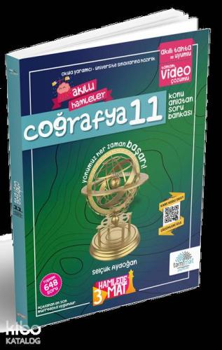 Tammat Yayınları 11. Sınıf Coğrafya Konu Anlatan Soru Bankası Tammat Y