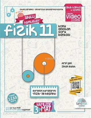 Tammat Yayınları 11. Sınıf Fizik Konu Anlatan Soru Bankası Tammat