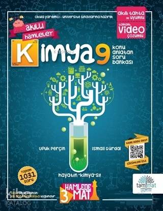 Tammat Yayınları 9. Sınıf Kimya Konu Anlatan Soru Bankası Akıllı Hamleler Tammat