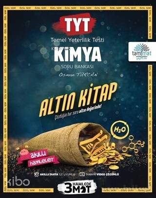 Tammat Yayınları TYT Kimya Altın Kitap Tamamı Video Çözümlü Soru Bankası Tammat