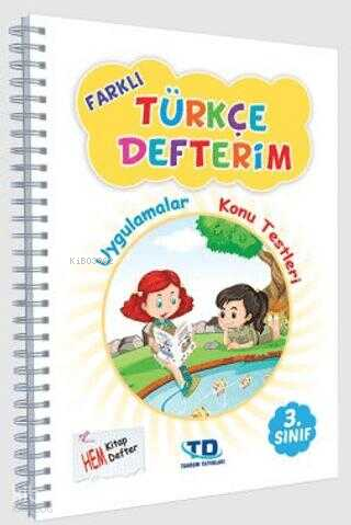 Tandem Yayınları 3. Sınıf Türkçe Defterim | Kolektif | Tandem Yayınlar