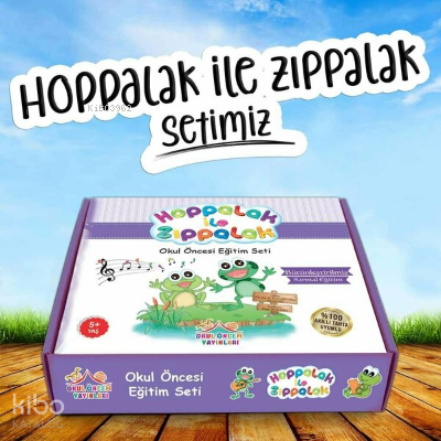 Tandem Yayınları Hoppalak İle Zıppalak Okul Öncesi Eğitim Seti (Etkinl