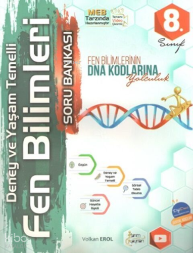 Tanım Yayınları 8. Sınıf Fen Bilimleri Soru Bankası | Volkan Erol | Ta