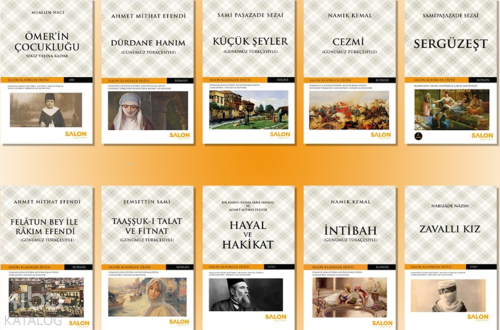 Tanzimat Dönemi Klasikleri Seti (10 Kitap Takım) | Muallim Naci | Salo