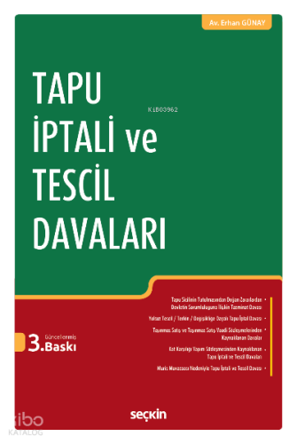 Tapu İptali ve Tescil Davaları