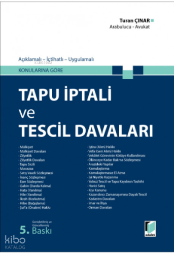 Tapu İptali ve Tescil Davaları