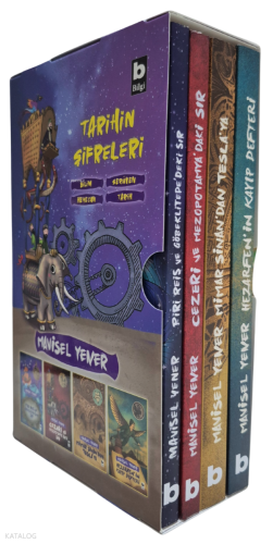 Tarihin Şifreleri Serisi (4 Kitap Kutulu Set) | Mavisel Yener | Bilgi 