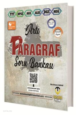 Tasarı Artı Paragraf Çözümlü Soru Bankası | Sıla Sinem Saray | Tasarı 