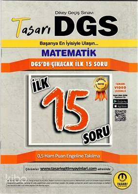 Tasarı DGS Matematik İlk 15 Soru Kitapçığı