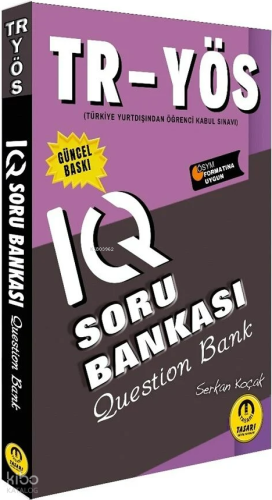 Tasarı TR-YÖS IQ Soru Bankası Çözümlü